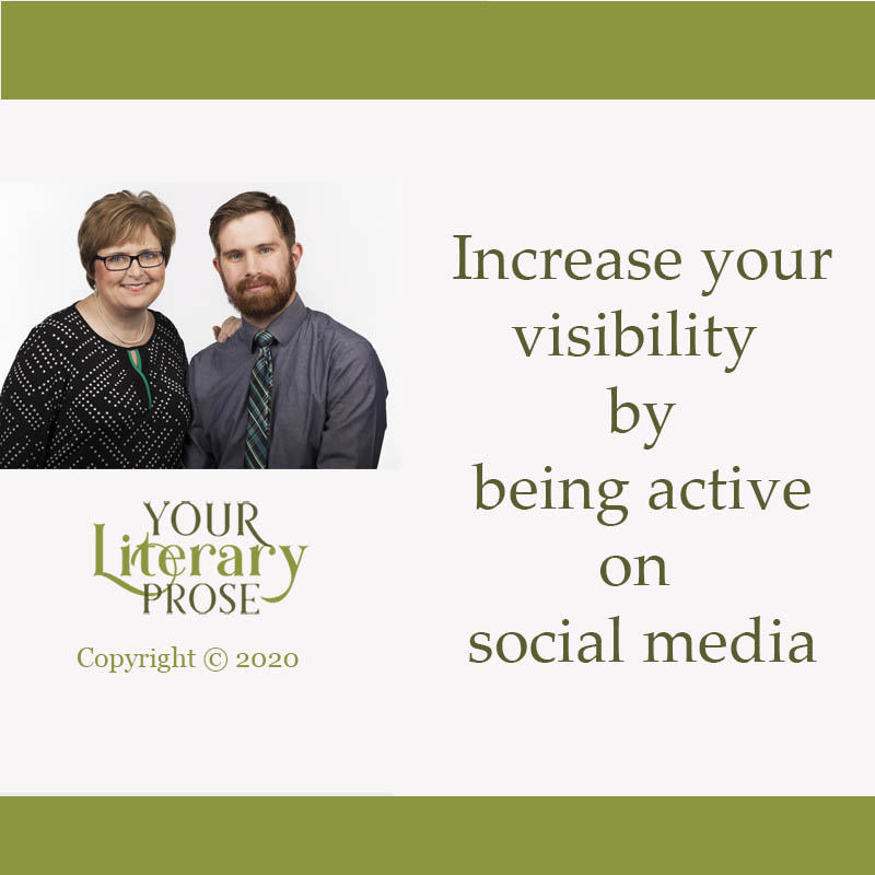 Increase your visibility through social media marketing.